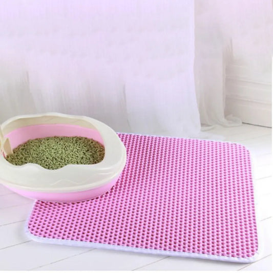 Kattenbakvulling opvang mat - Geen kattenbakvulling meer op de grond!